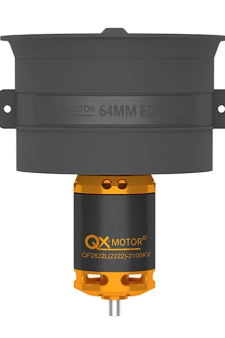 QX-Motor 64mm 12-Blade Ducted Fan EDF Unit CW/CCW With QF2822 2100KV 2300KV 3300KV 4300KV Brushless Motor For RC Airplan