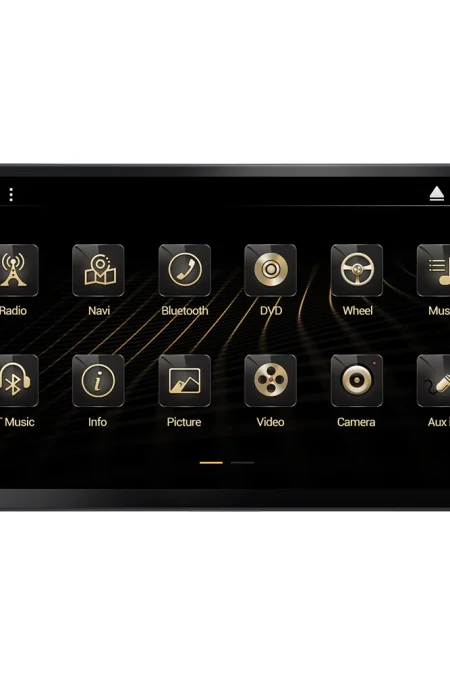 YUEHOO 9 Inch 2Din Car Central Control MP5 Player Touch Screen Panel Android 12 Operating System FM Stereo YH-D04