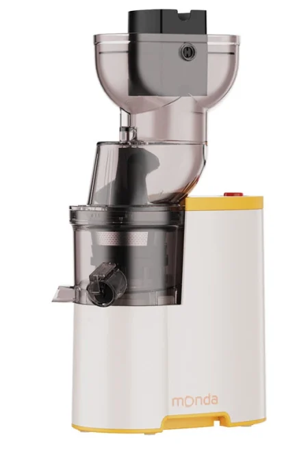 MONDA SJ-01 Cold Press Slow Juicer With 90mm Wide Feed Opening Masticating Juice Extractor Pulp-Separating Quiet 40~70RP