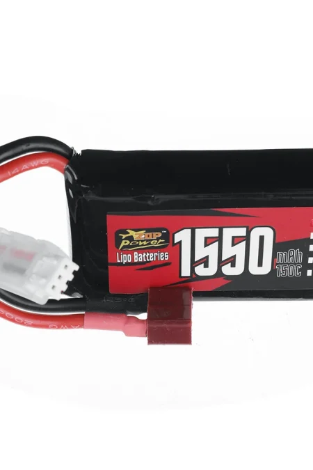 ZOP Power 7.4V 1550mAh 150C 2S LiPo Battery T Plug for RC Car