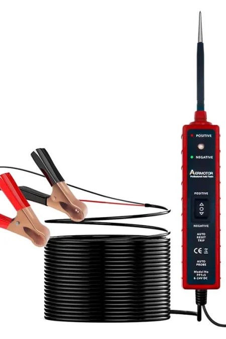 Aermotor 6V-24V Automotive Circuit Tester Electrical System Tester Multi-Function Drive Test Pen Em285 Same Model