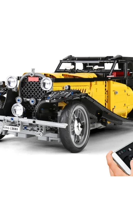 MOULD KING 13080 Technical Car T50 Vintage Classic Racing Vehicle Building Block Brick Assembly Kit 3564PCS Toy Christma