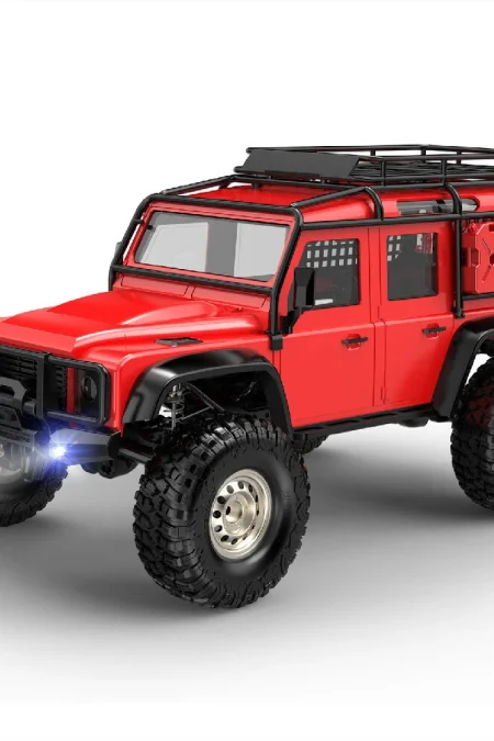 Remo Hobby 1893-SL RTR 1/18 2.4G 4WD RC Car Rock Crawler Trail Rigs Truck Two Speed Metal Chassis Wheels LED Light Off-R