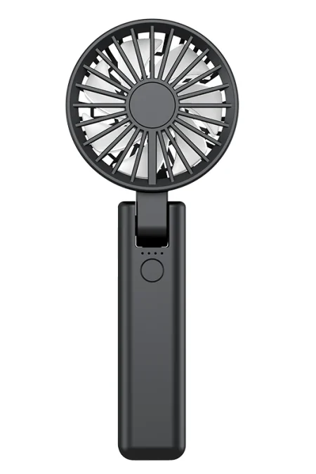 2000mAh USB Mini Fan Double Blade 180° Adjustable Handheld Fan Dual Motor 4 Wind Speed Foldable Neck Hanging Small Fan