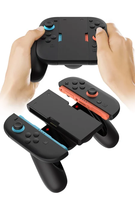 DOBE TNS-3177 Switch2 Controller Charging Grip Dock Magnetic Connection Ergonomic Handheld Left and Right Gamepad Charge
