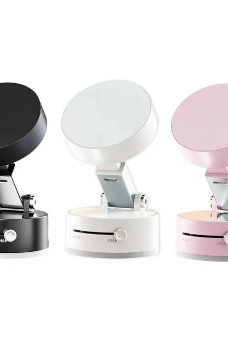 Double Sided Suction Cup Desktop Magnetic Phone Holder Lazy Multi-functional Foldable Storage Holder Vacuum Suction Phon