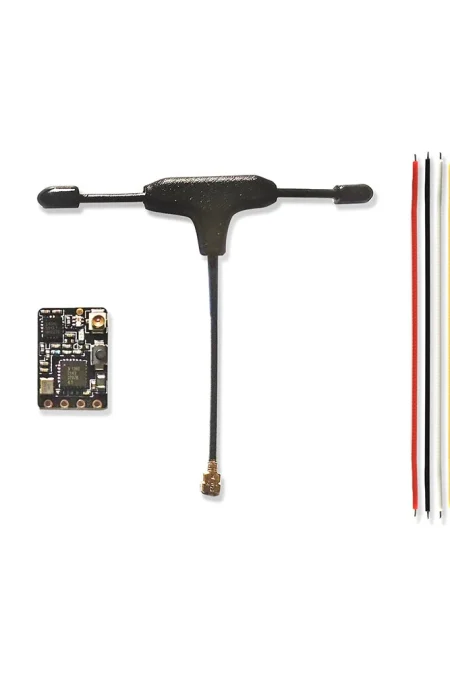 EMAX Aeris Link ExpressLRS ELRS 2.4Ghz RX Receiver with T-Style Antenna for FPV RC Racer Drone Airplane