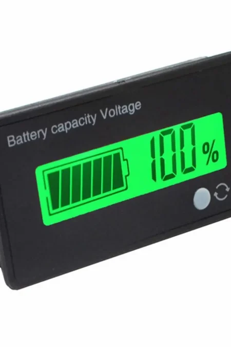 2Pcs 12V/24V/36V/48V 8-70V LCD Acid Lead Lithium Battery Capacity Indicator Board Digital Voltmeter