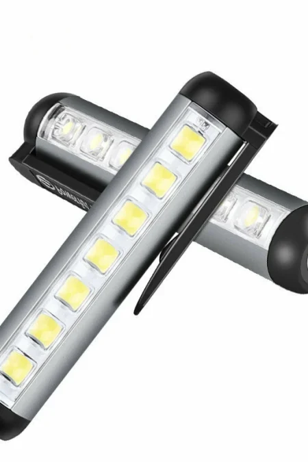 Portable LED Camping Light Mini Flashlight Set Handheld Pen Light Pocket Torch with High Lumens for Camping Fishing Hiki