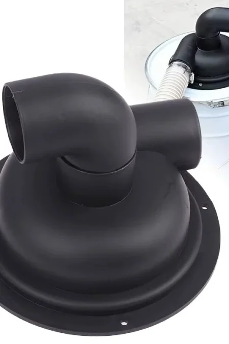 Cyclone Separator Cover High Efficiency Dust Collector 98 Percent Sealing Rate Woodworking Vacuum Cleaner Plastic Materi