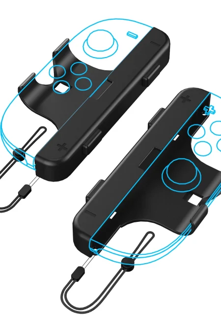 JYS JYS-NS2280 Switch2 Joy-Con Wrist Straps 2-Pack Anti-Slip Quick Snap Attachment Handheld Mode Motion Control Compatib