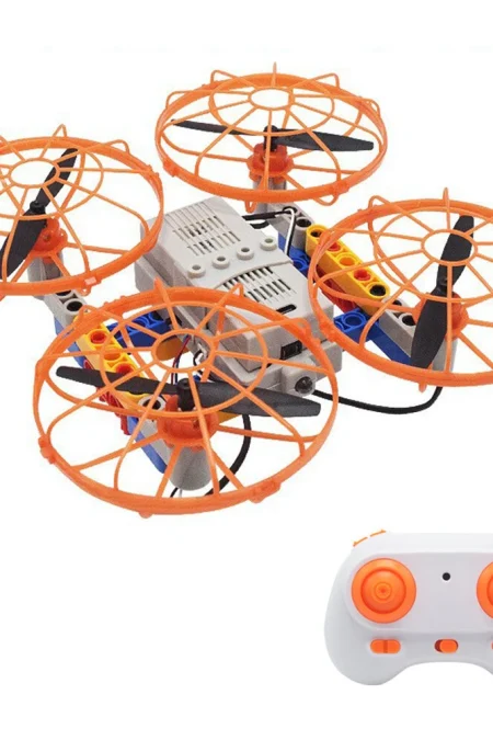 Remote Control Drone Assembly Kit Clip / Building Blocks Type DIY RC Quadcopter Aircraft Learning Flying Stem Education