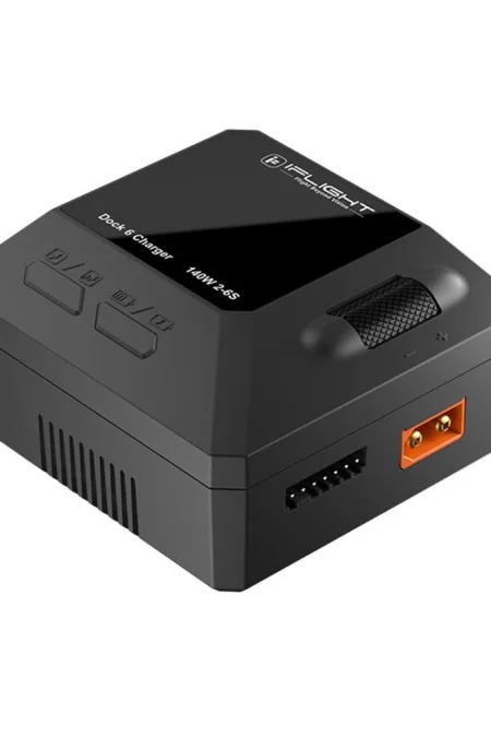 iFlight Dock 6 Intelligent Charger DC 140W 10A for 2-6S LiPo LiHv Battery Charge