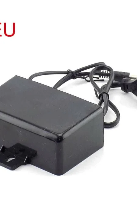 AC/DC 12V 2A 2000mA CCTV Camera Power Supply Adaptor Outdoor Waterproof EU Plug Adapter Charger for CCTV Video Camera