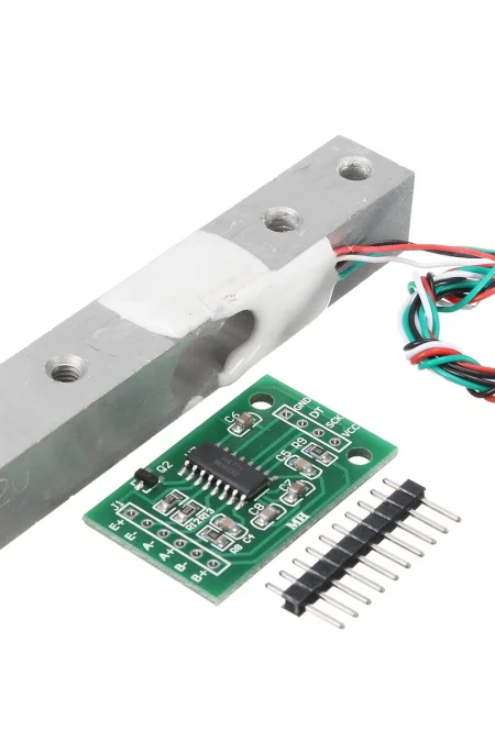 HX711 Module + 20kg Aluminum Alloy Scale Weighing Sensor Load Cell Kit