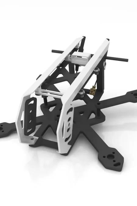WalleFPV Eagle2 91mm Wheelbase Frame Kit Carbon Fiber with 2.4G / 915MHz Antenna for DJI O4 Pro RC FPV Racing Drone