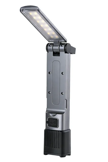 Bikight LED Magnetic Work Light 1200LM 6 Lighting Modes 2500mAh Rechargeable COB Work Light USB-C Charging for Mechanic
