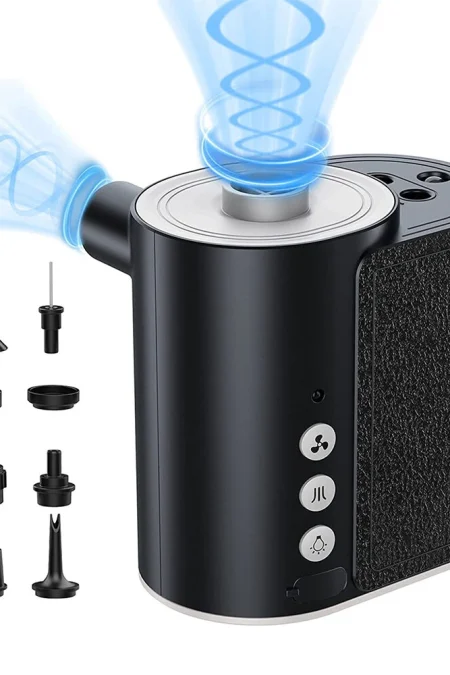 20PSI High Pressure Air Compressor Built-in Lithium Battery Wireless Portable Electric Air Pump Power Bank Inflator Pump