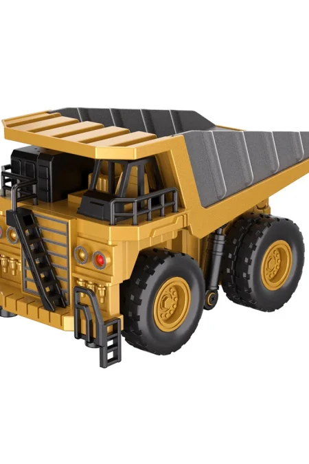 HJ2025-3D RTR 1/64 2.4G Mini RC Car Dump Support App Remote Controlled Engineering Vehicle Desktop Toys Model Collection
