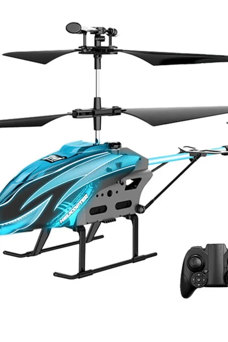 DWi H10 2.4G 3.5CH Aluminum Alloy Lighting 360 ° Intelligent Obstacle Avoidance Altitude Hold RC Helicopter RTF