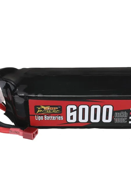 ZOP Power 14.8V 6000mAh 100C 4S LiPo Battery T Plug for RC Car