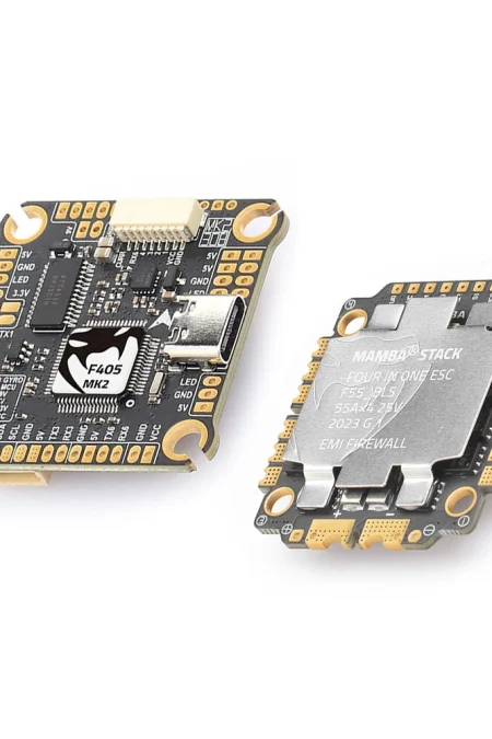 30mm*30mm MAMBA F405 MK2 V2 Flight Controller & F55 BLS ESC Stack for RC FPV Racing Drones