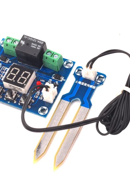 3Pcs XH-M214 Soil Moisture Control Module with Digital Display for Precise Plant Watering Automatic Sprinkler for Pot Pl