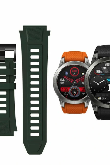 Original Zeblaze 22mm Silicone Replacement Strap for Zeblaze Smart Watch 22mm Width