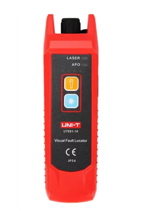 UNI-T UT691-10 Visual Fault Locator 10mW Laser Output 8-10km Fiber Range LED Flashlight USB Rechargeable Fiber Tester