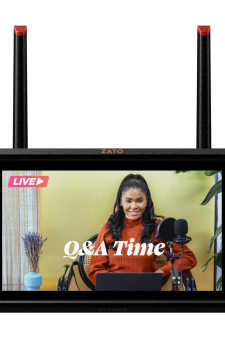 Atomos Zato Connect 5.2-Inch Network-Connected Video Monitor and Recorder