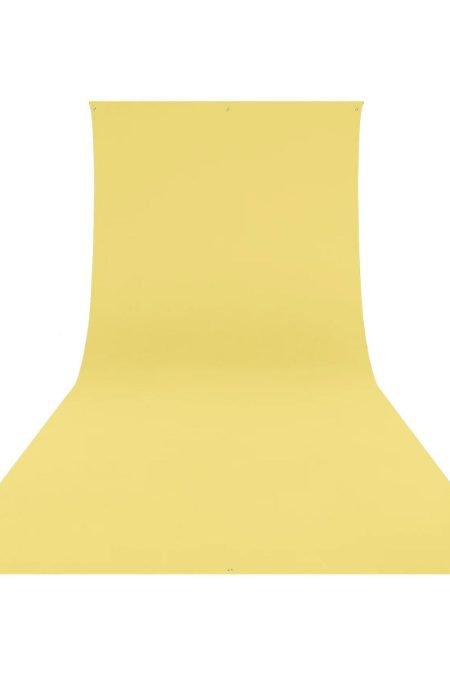 Westcott Wrinkle-Resistant, Machine-Washable Backdrop (Canary Yellow, 9 x 10 Feet)