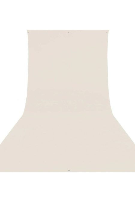 Westcott Wrinkle-Resistant, Machine-Washable Backdrop (Buttermilk White, 9 x 20 Feet)