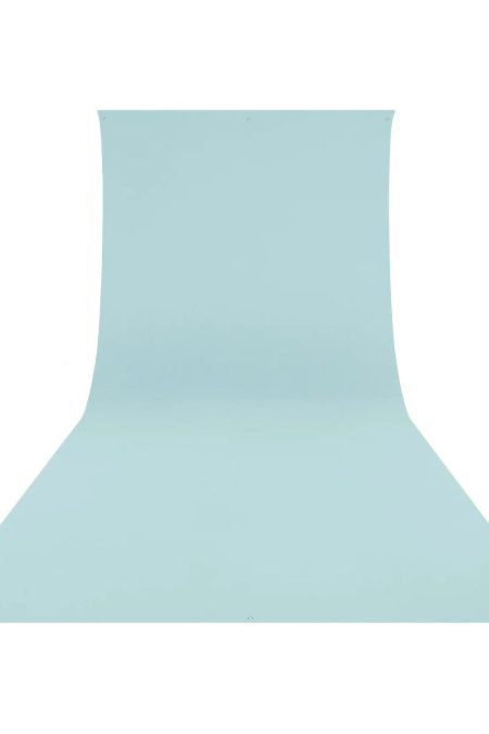 Westcott Wrinkle-Resistant, Machine-Washable Backdrop (Pastel Blue, 9 x 10 Feet)