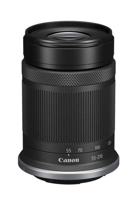 Canon RF-S 55-210mm f/5-7.1 IS STM Lens with Optical Image Stabilization (Black)