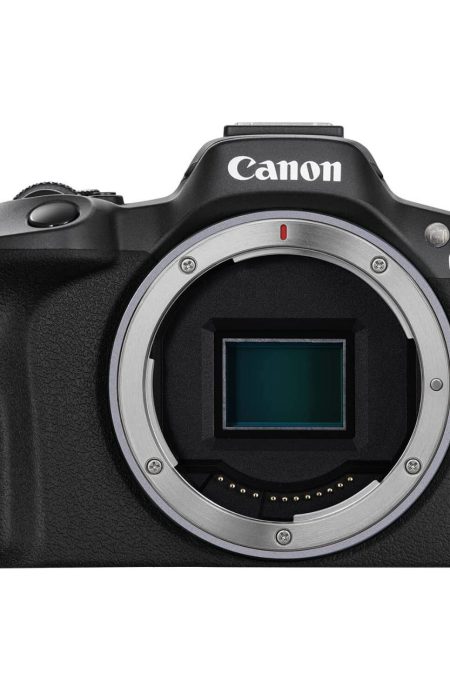 Canon EOS R50 Mirrorless Camera with 24.2 Megapixel CMOS Sensor, Dual Pixel CMOS AF II (Black)