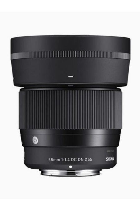 Sigma 56mm F1.4 DC DN Contemporary Lens for Nikon Z Mount Mirrorless Camera with LH582-01 Lens Hood