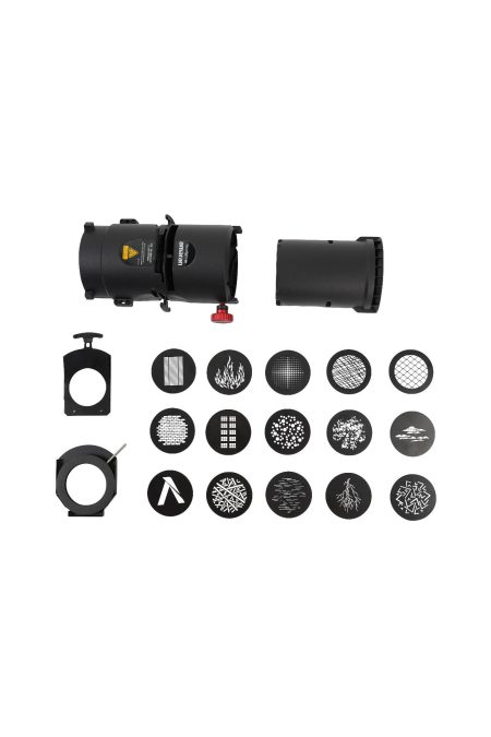 Aputure Amaran Spotlight SE Lens Projection Modifier with 19-Degree Lens,15 Gobos and Holder Kit