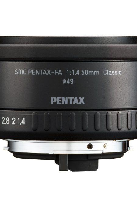 PENTAX-FA 50mm F1.4 Large Aperture Super Protect Coating Classic Lens (Black Matte Finish)