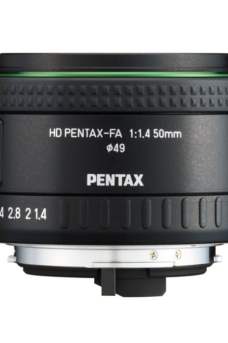 PENTAX-FA 50mm F1.4 Large Aperture HD Coating Contemporary Design Lens (Black Matte Finish)