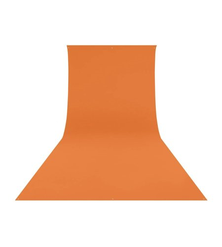Westcott Pro Wrinkle-Resistant, Machine-Washable Backdrop (Tiger Orange, 9 x 20 Feet)