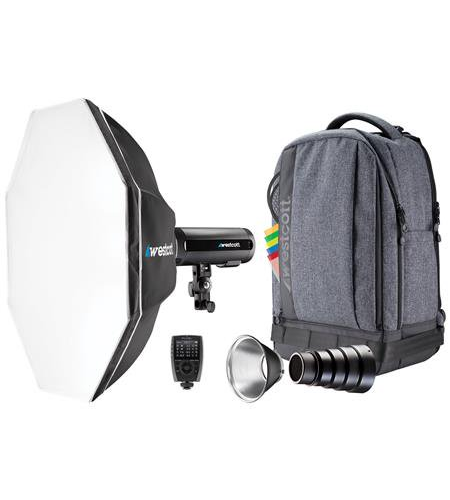 Westcott FJ200 Strobe 1-Light Backpack Kit with FJ-X3 M Universal Wireless Trigger