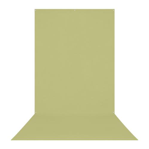 Westcott X-Drop Wrinkle-Resistant Backdrop, For Video Conferencing (Light Moss Green, 5 x 12 Feet)
