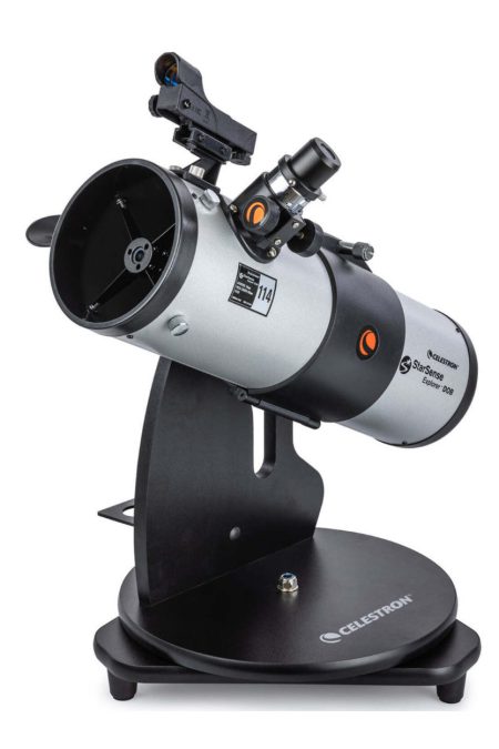 Celestron Starsense Explorer 114mm Smartphone App-Enabled Tabletop Dobsonian Telescope