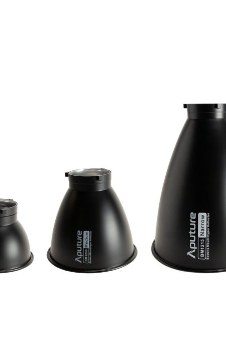 Aputure LS1200d Series Pro Three Bowens Mount Hyper Reflectors Kit with Varying Beam Angles