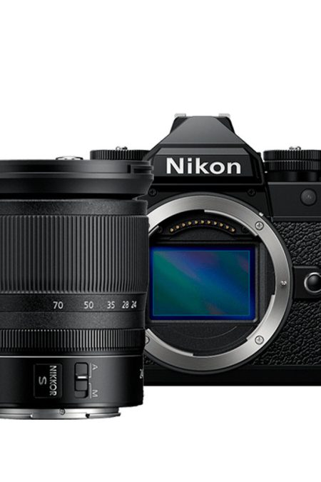 Nikon Z f Mirrorless Camera with EXPEED 7 Image Processor, Includes 24-70mm f/4 Lens