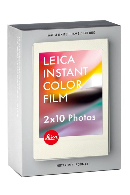 Leica Instant Color Film Duo Pack 20 Exposures (Warm White Frame)