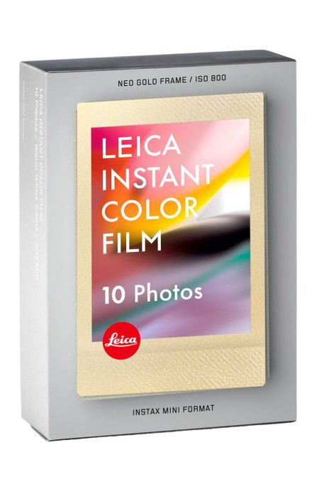 Leica Instant Color Film Single Pack 10 Exposures (Neo Gold Frame)