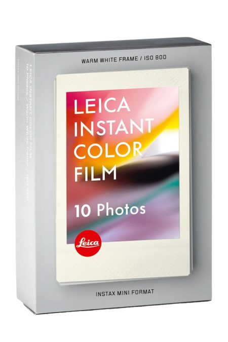 Leica Instant Color Film Single Pack 10 Exposures (Warm White Frame)