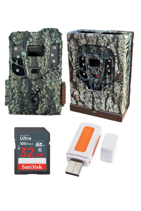 Browning Defender Pro Scout Max Extreme HD Cellular Trail Camera with Security Box Bundle