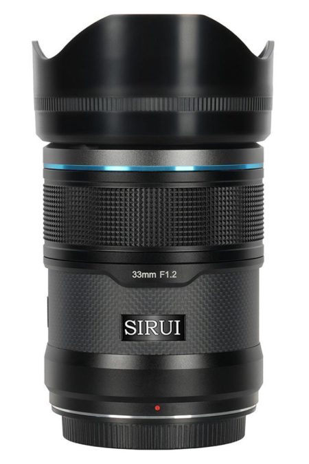 SIRUI Sniper Series 33mm F1.2 APS-C Autofocus Lens (X Mount, Black, Carbon Fiber)